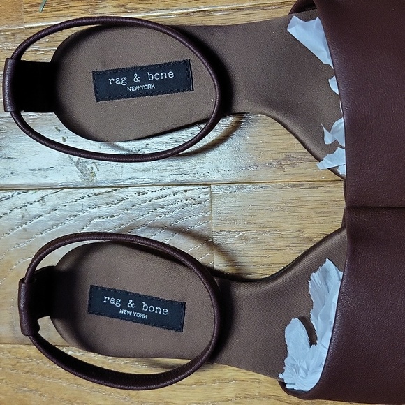 Ellory Leather Ankle-Cuff Flats - Picture 6 of 10